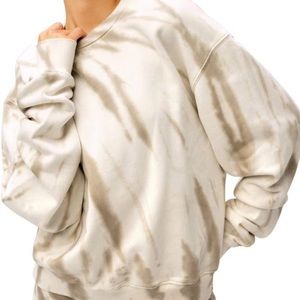 Good American TERRY BOYFRIEND CREW | SUMMER Size 1 / Medium